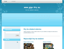 Tablet Screenshot of giga-hry.eu